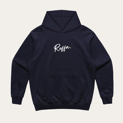 ROFFA. hoodie oversized midnight - Star map - 100% organisch katoen