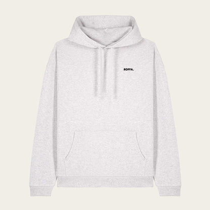 ROFFA. hoodie oversized oatmeal - Cherry - 100% organisch katoen