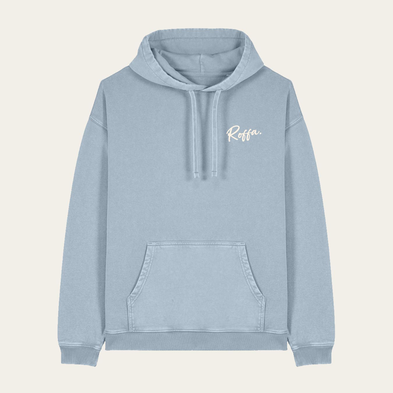 ROFFA. washed oversized hoodie - Urban strength