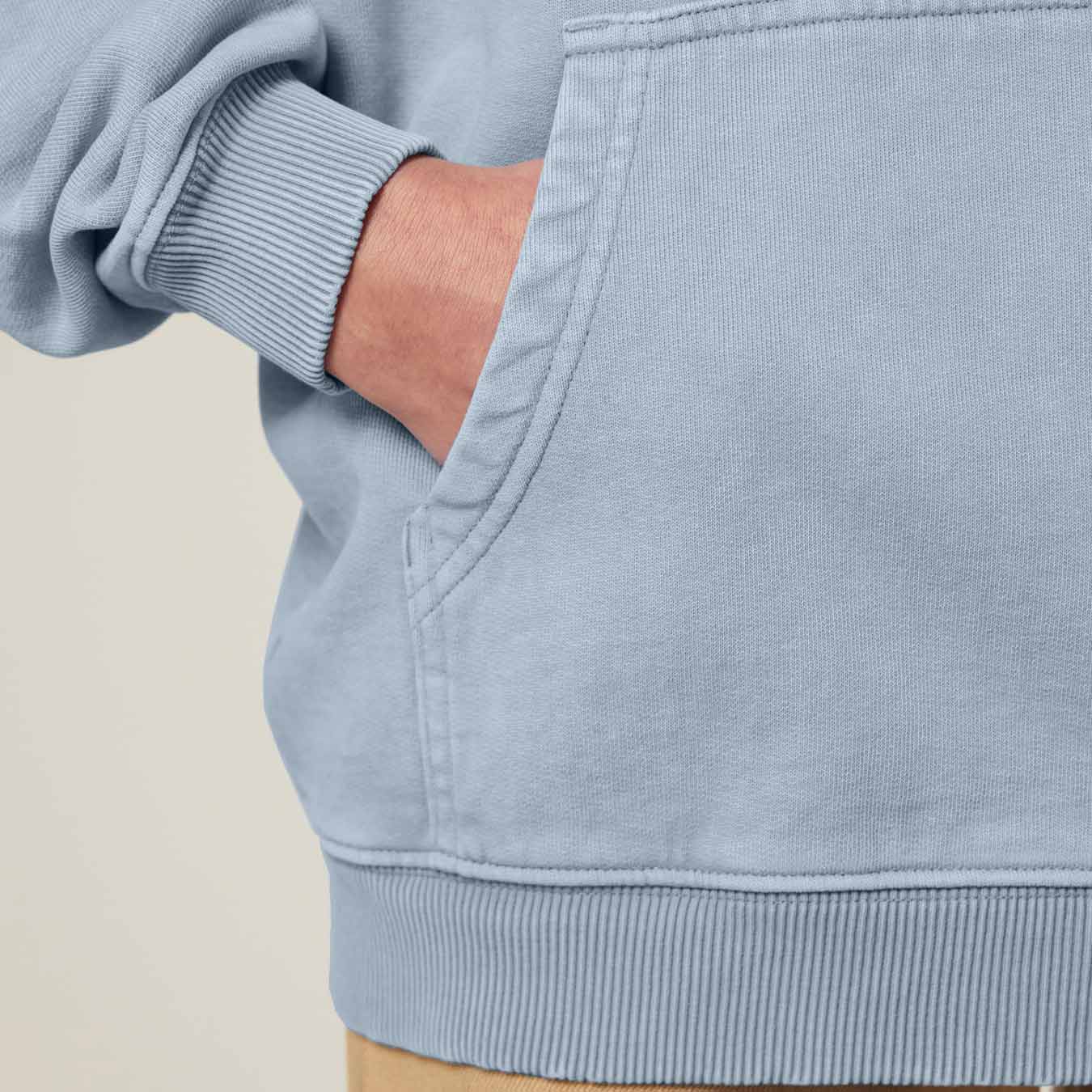 ROFFA. washed oversized hoodie - Urban strength