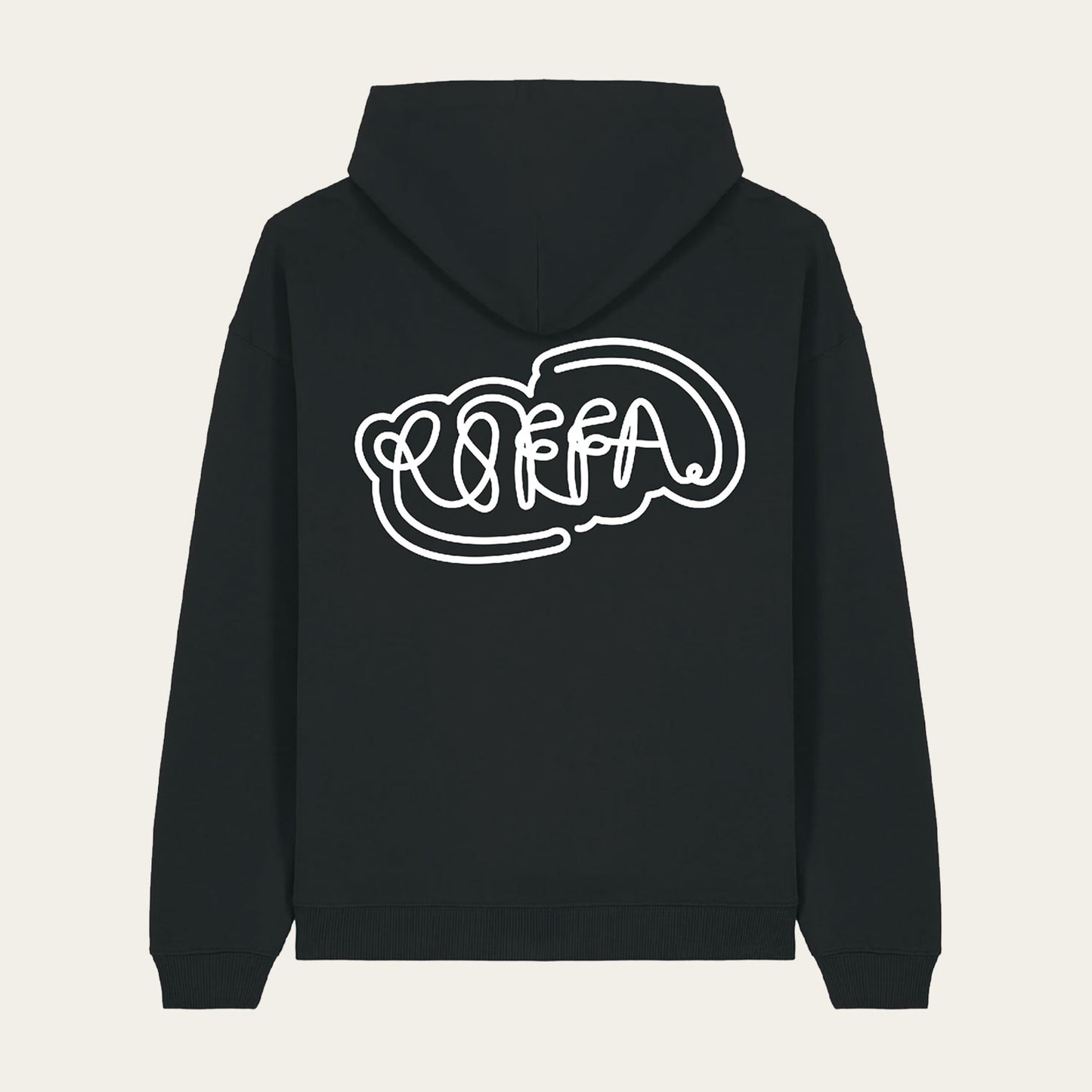 ROFFA. hoodie oversized - One Liner - 100% organisch katoen