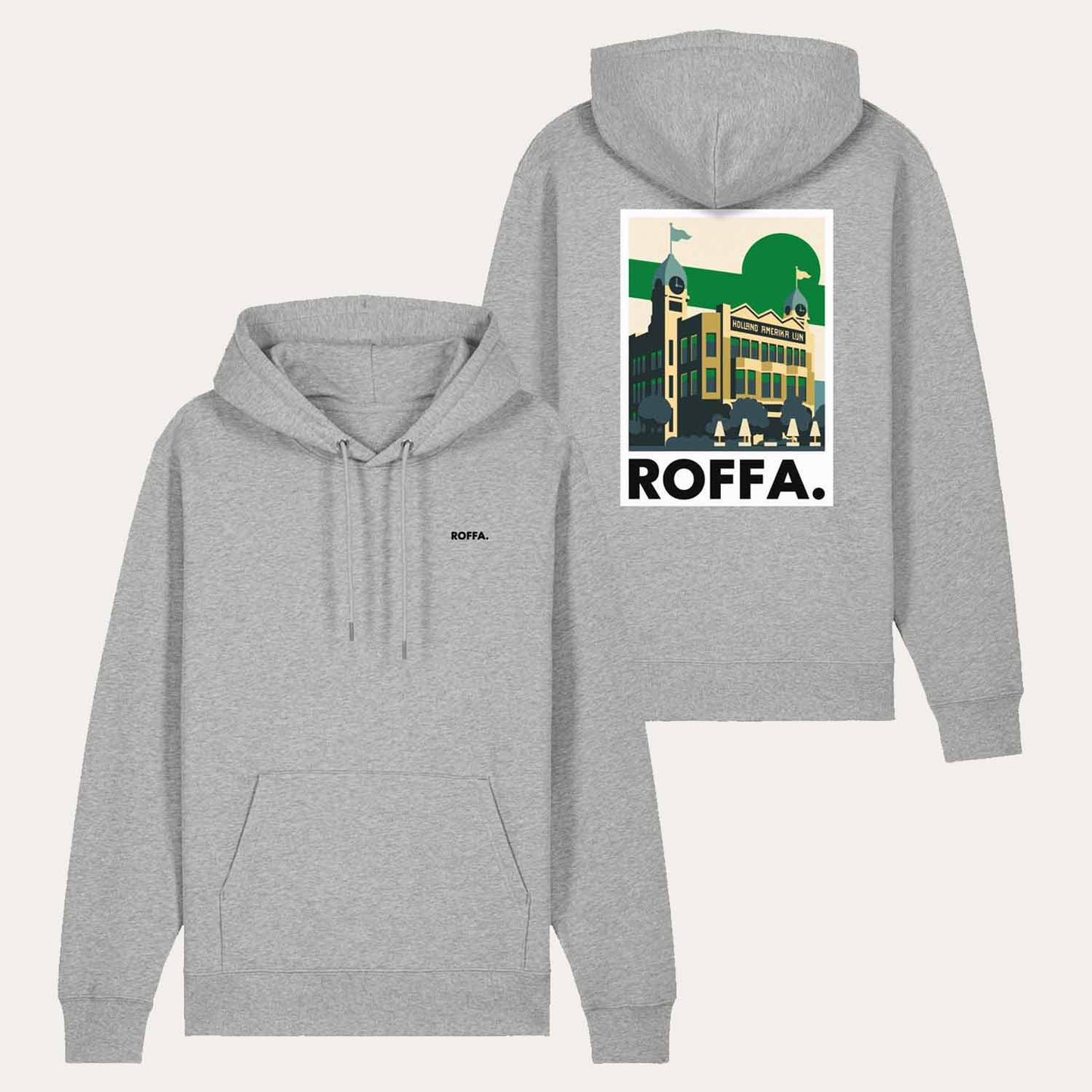 ROFFA. hoodie classic - Hotel New York - 100% organisch katoen