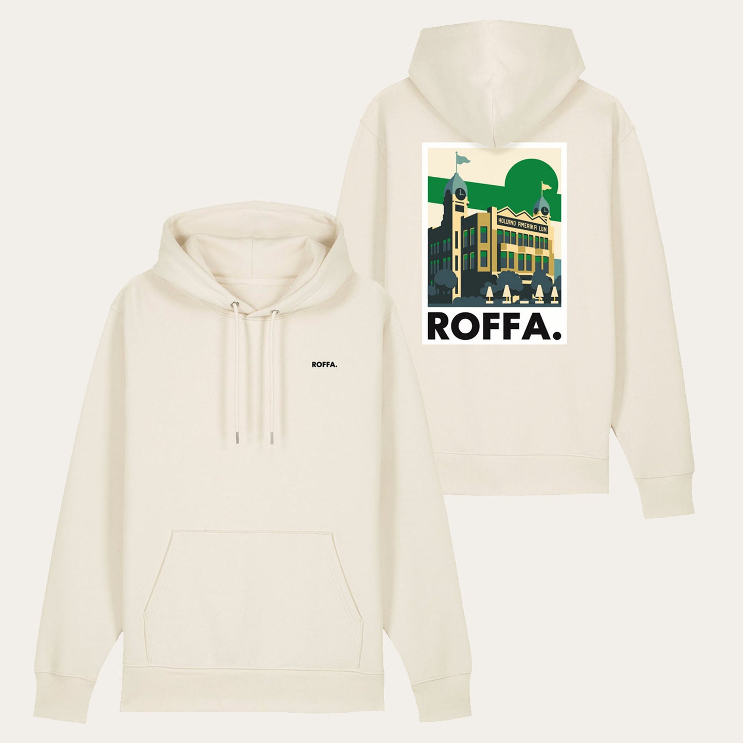 ROFFA. hoodie classic - Hotel New York - 100% organisch katoen