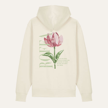 ROFFA. hoodie classic natuurlijk wit - Tulip