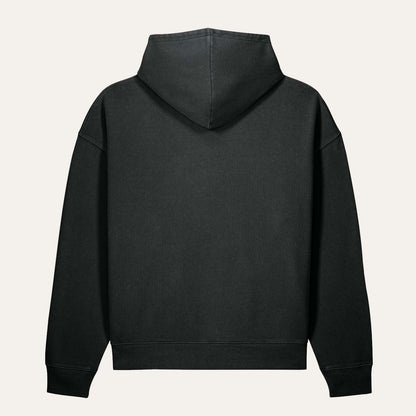 ROFFA. hoodie oversized midnight zwart - RRRRR Resilience