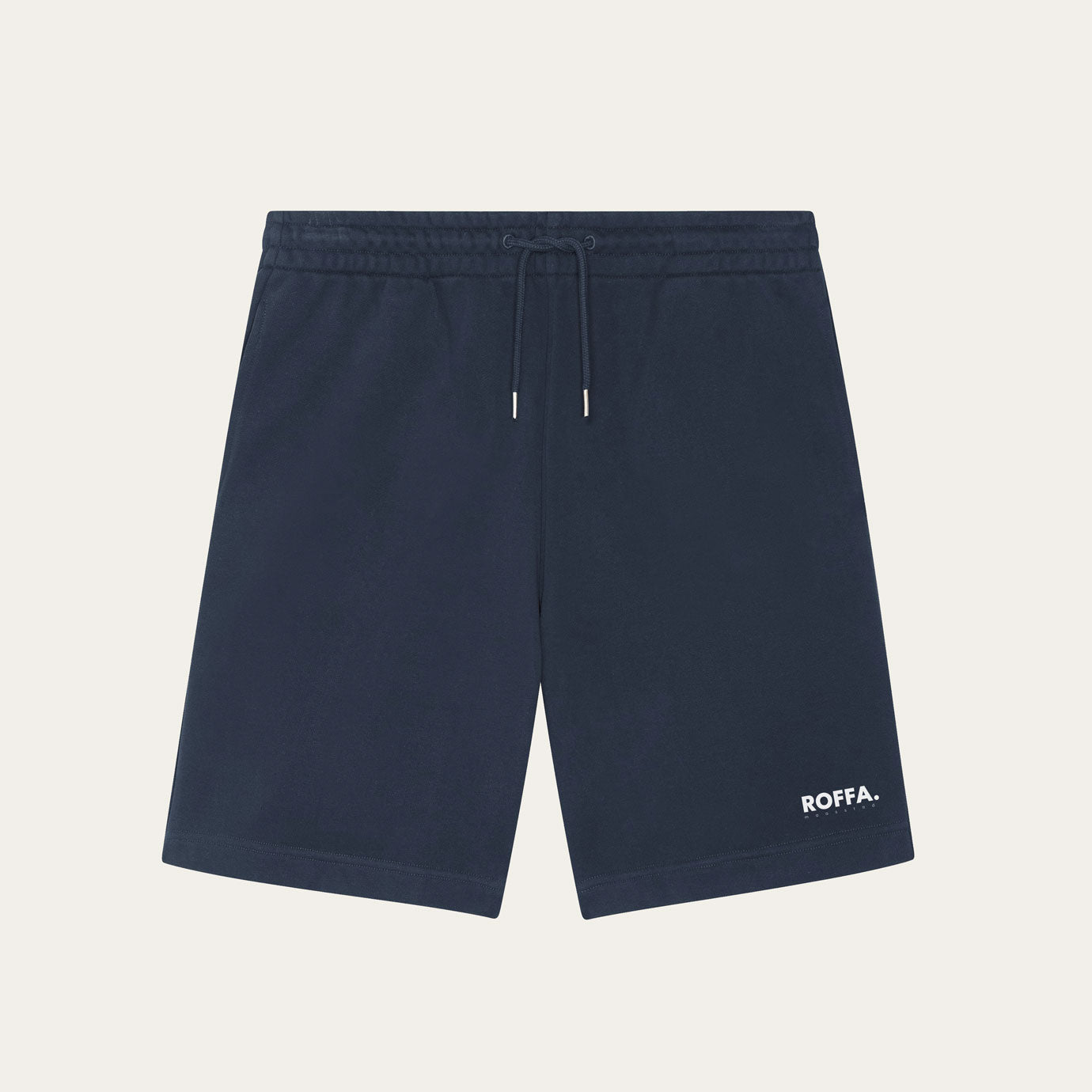 Blauwe korte broek met Rotterdam en Roffa logo