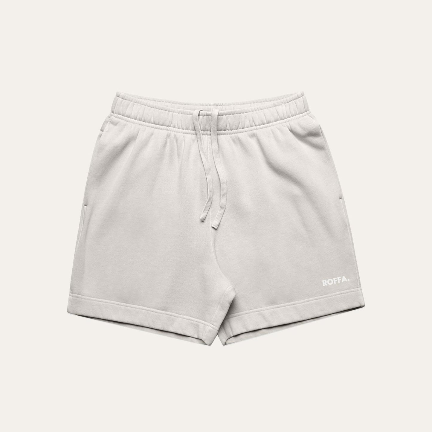 ROFFA. comfort oversized korte broek - Washed