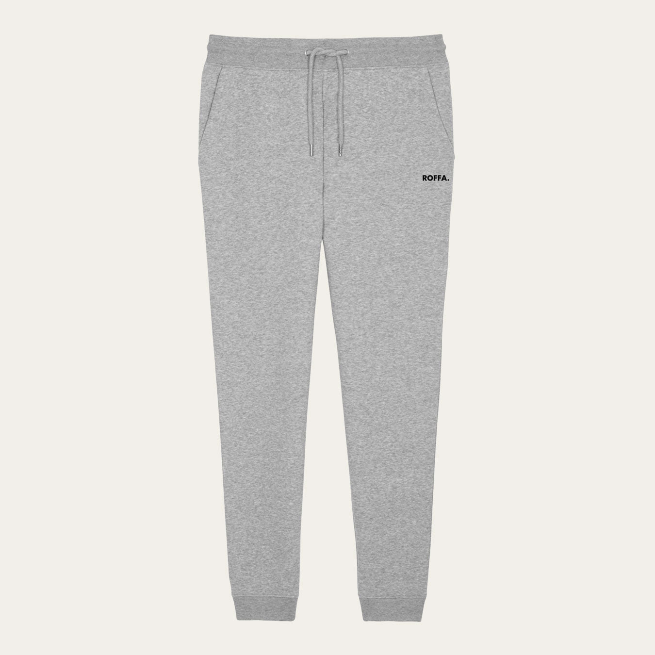 Grijze joggingsbroek met Roffa en Rotterdam logo