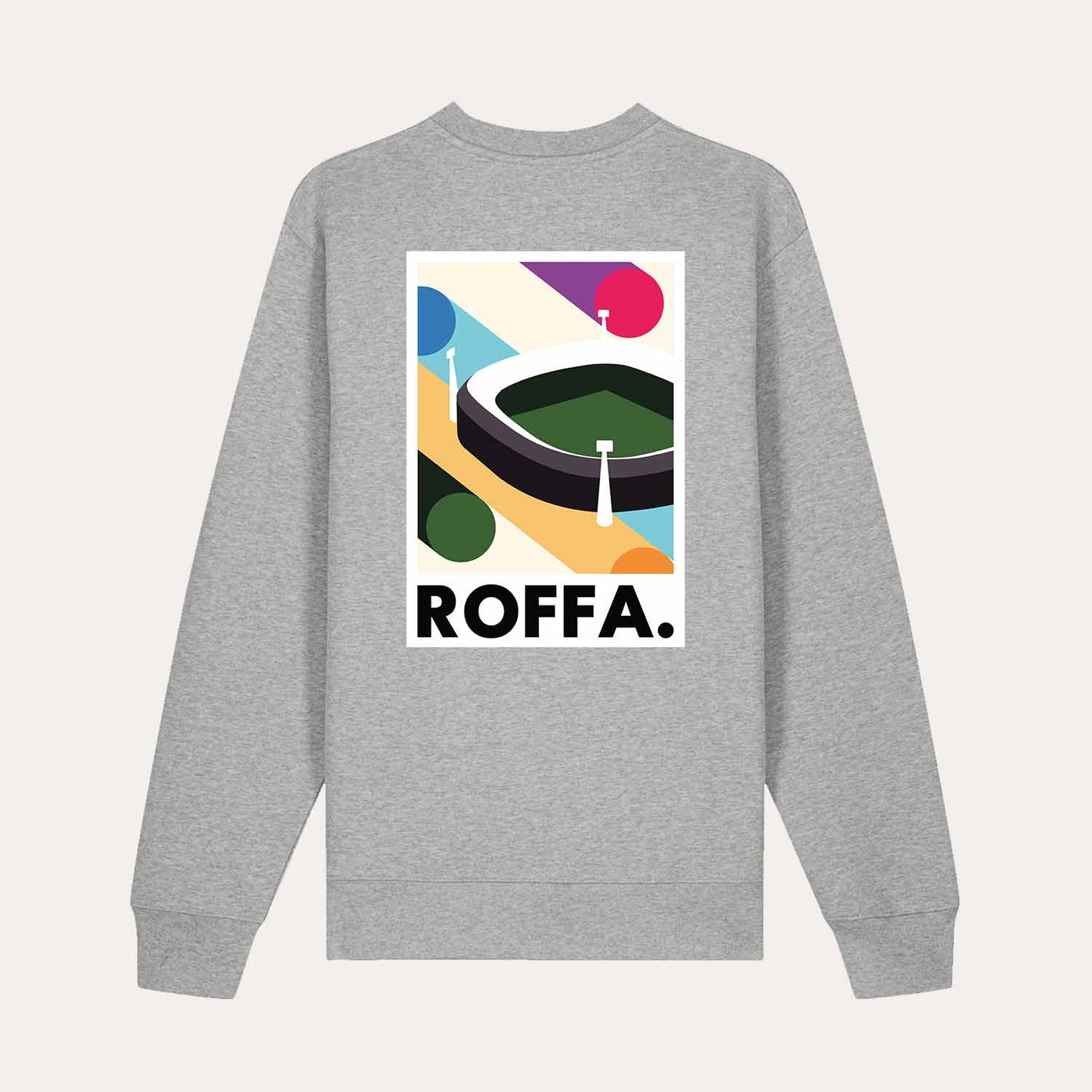 ROFFA. sweater regular - Kuip - 100% organisch katoen