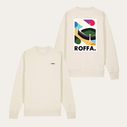 ROFFA. sweater regular - Kuip - 100% organisch katoen