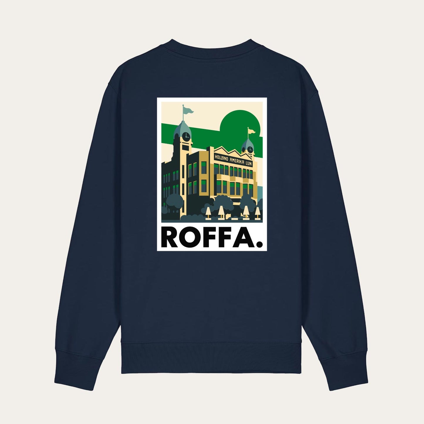 ROFFA. sweater regular - Hotel New York - 100% organisch katoen