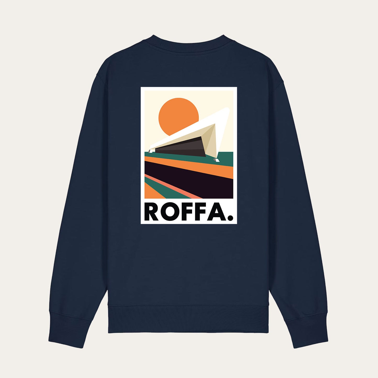 ROFFA. sweater regular - Kapsalon - 100% organisch katoen