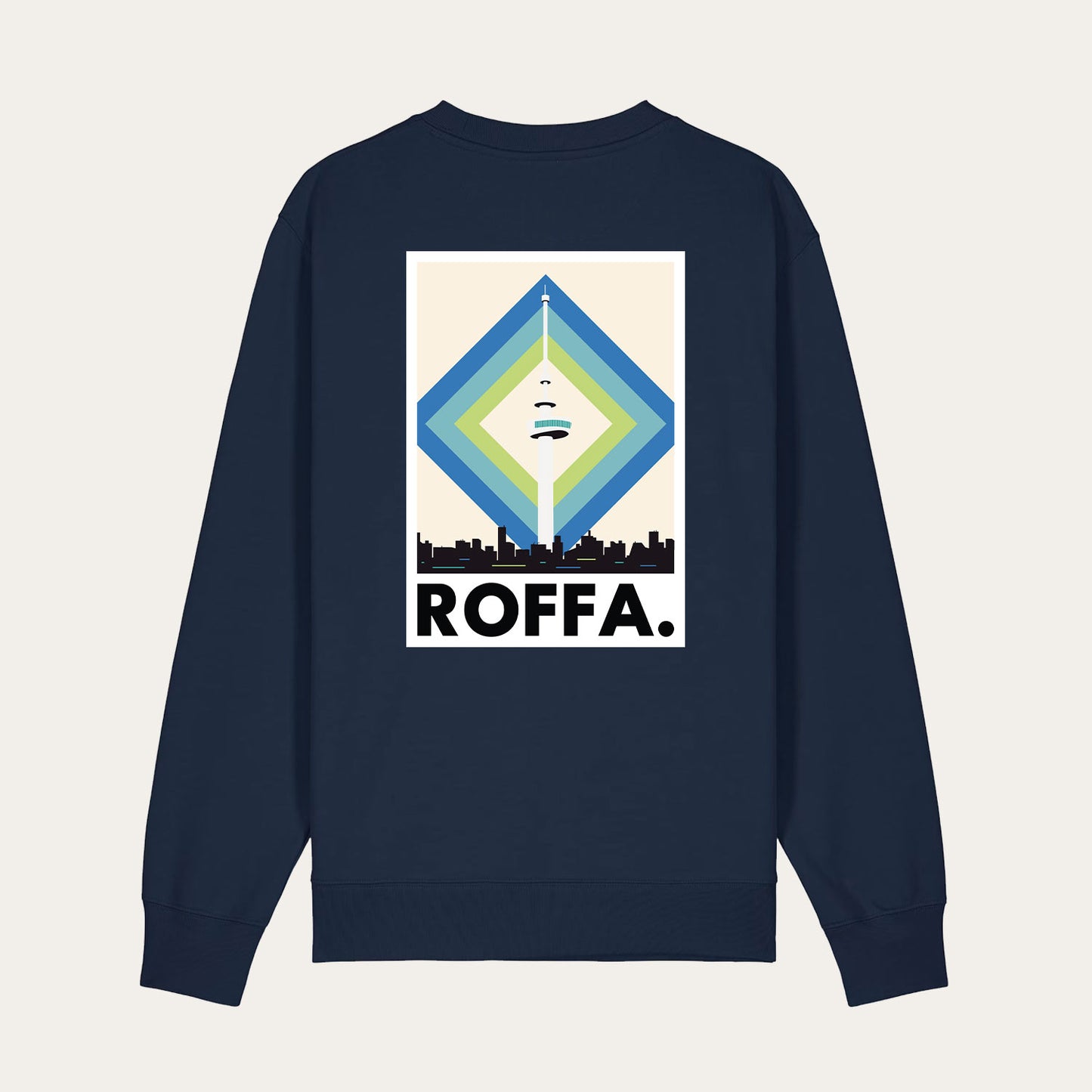 ROFFA. sweater regular - Spriet - 100% organisch katoen