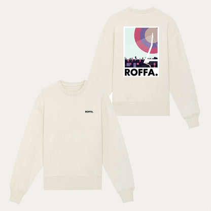 ROFFA. heavy sweater oversized - de Zwaan - 100% organisch katoen
