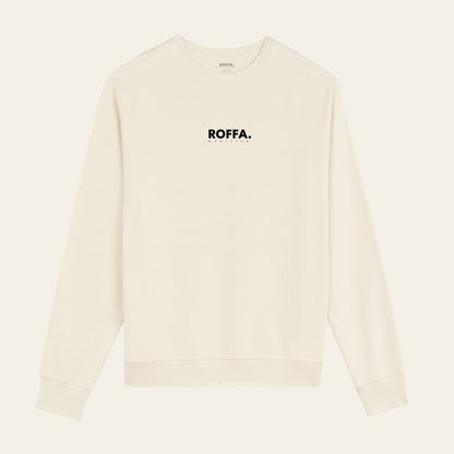 ROFFA. sweater regular - organisch katoen