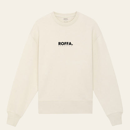 ROFFA. heavy sweater oversized - groot - 100% organisch katoen