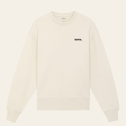 ROFFA. heavy sweater oversized - 100% organisch katoen