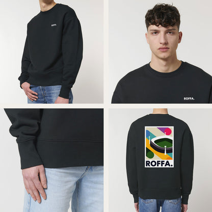 ROFFA. heavy sweater oversized - de Kuip - 100% organisch katoen