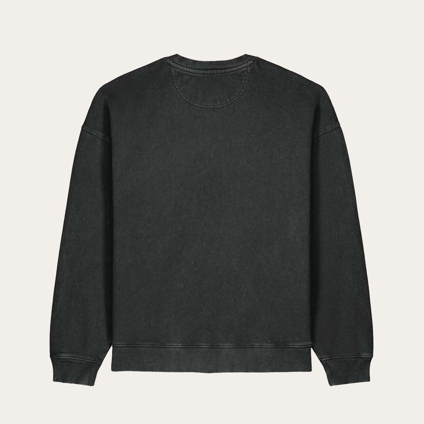 ROFFA. washed sweater oversized - Pleinzicht - 100% organisch katoen