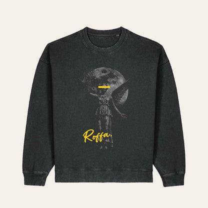 ROFFA. washed sweater oversized - Pleinzicht - 100% organisch katoen