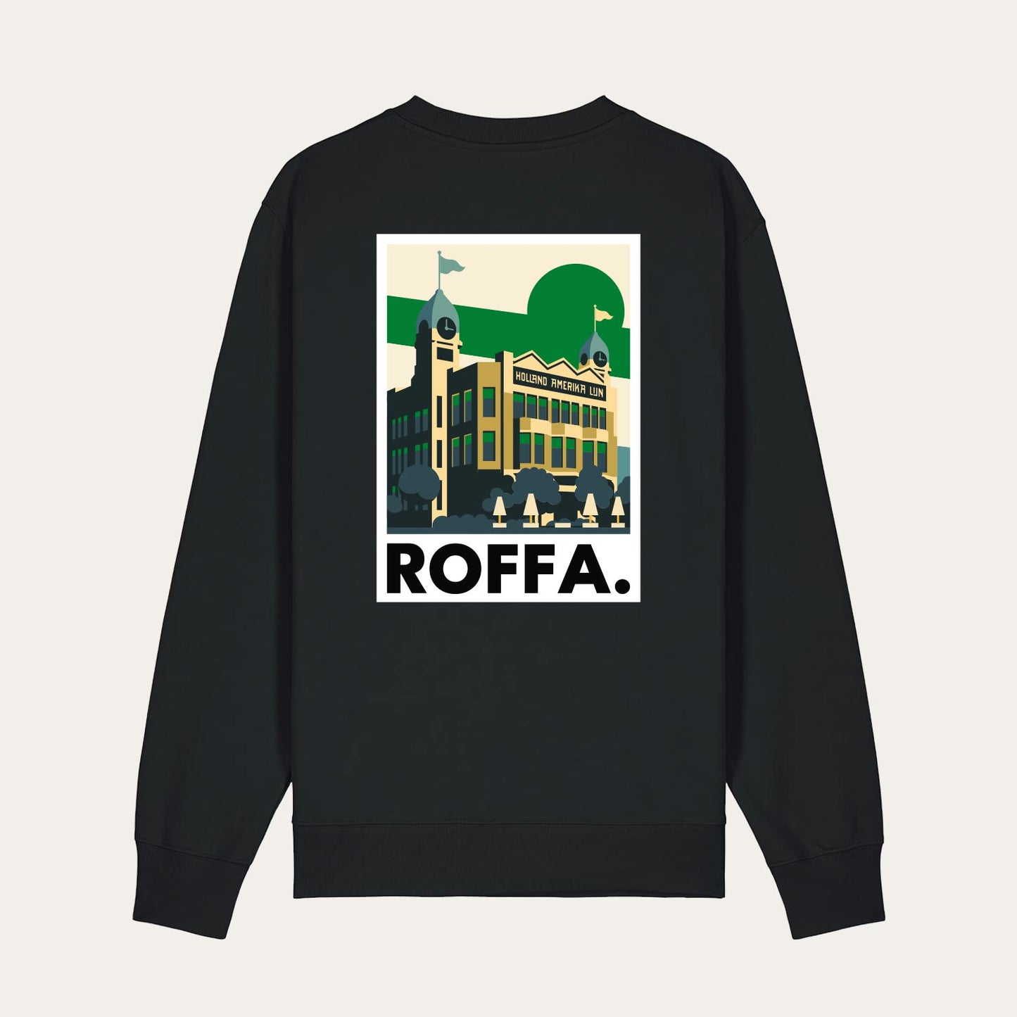 ROFFA. sweater regular - Hotel New York - 100% organisch katoen