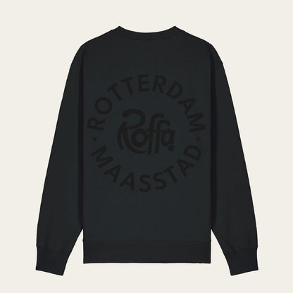 ROFFA. sweater regular - Maasstad rond - 100% organisch katoen