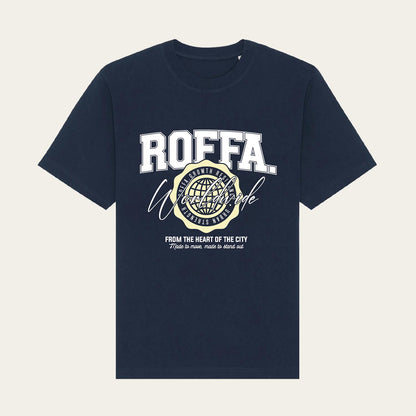ROFFA. oversized t-shirt - Worldwide Class - 100% organisch katoen