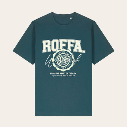 ROFFA. oversized t-shirt - Worldwide Class - 100% organisch katoen