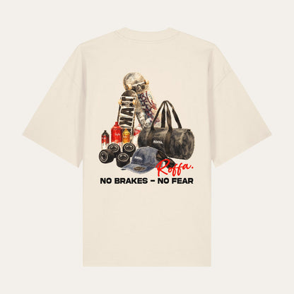 ROFFA. boxy heavy oversized t-shirt - No Brakes