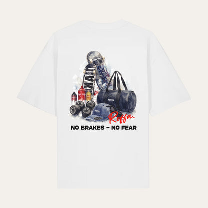 ROFFA. boxy heavy oversized t-shirt - No Brakes