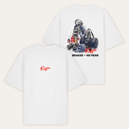 ROFFA. boxy heavy oversized t-shirt - No Brakes