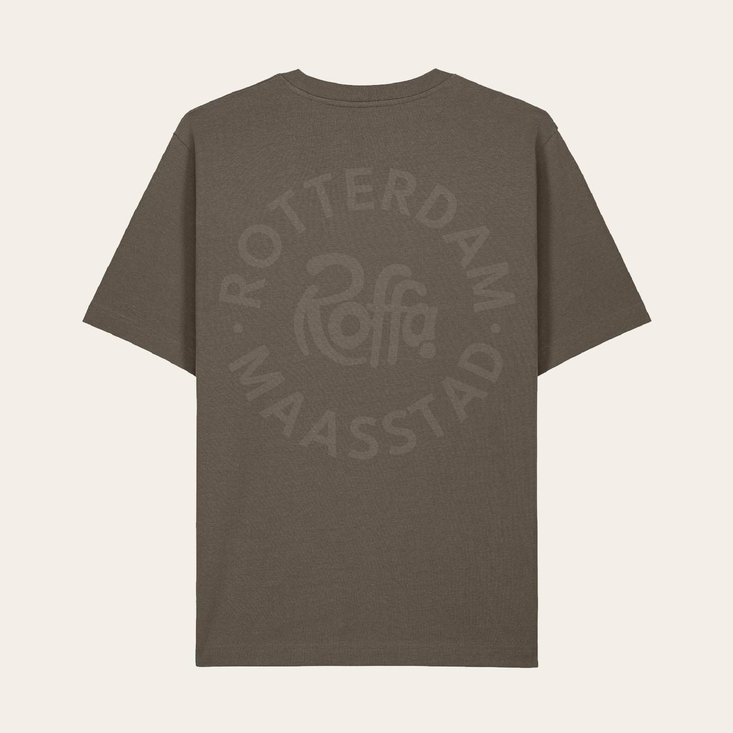 ROFFA. t-shirt regular - Maasstad rond - 100% organisch katoen