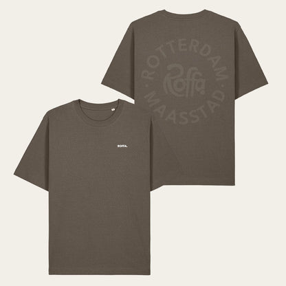ROFFA. t-shirt regular - Maasstad rond - 100% organisch katoen