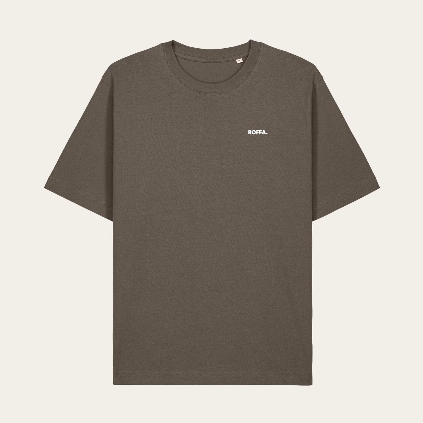 ROFFA. t-shirt regular - Maasstad rond - 100% organisch katoen