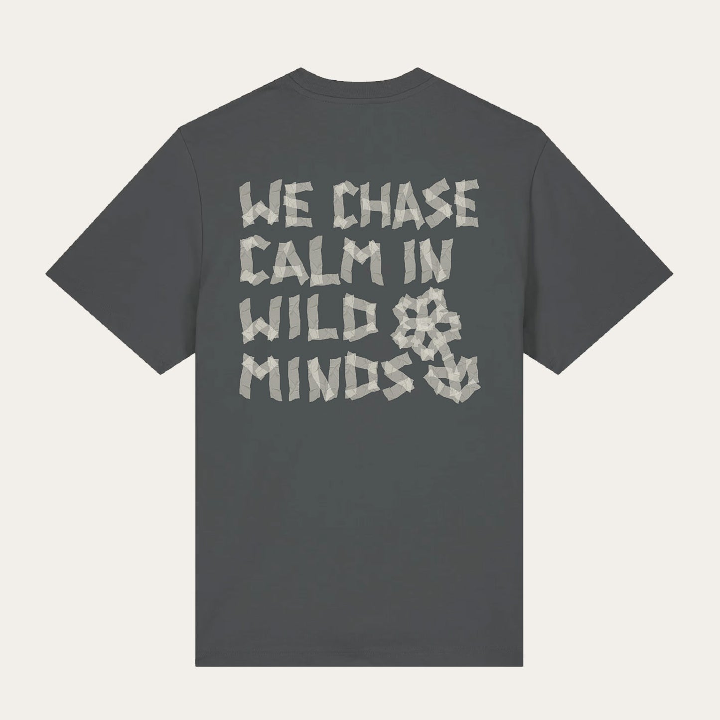 ROFFA. t-shirt comfort - We chase calm - 100% organisch katoen
