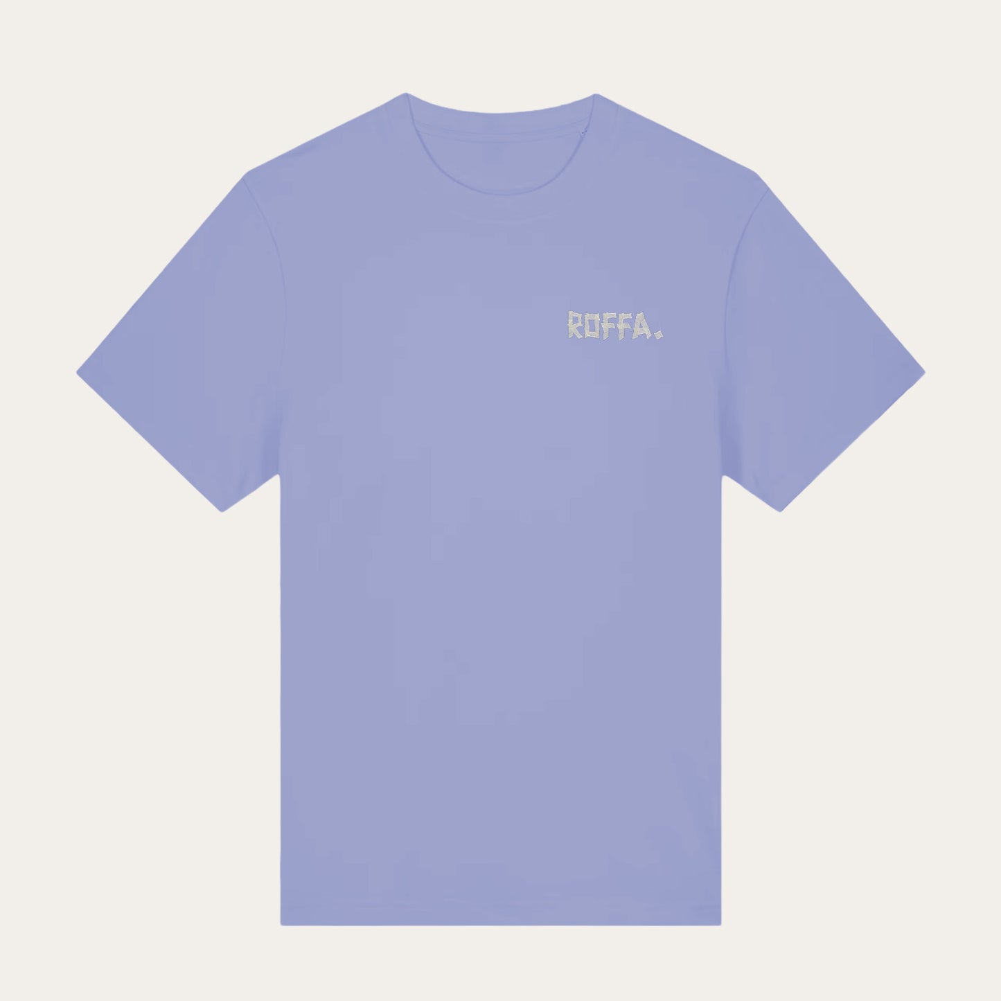 ROFFA. t-shirt comfort - We chase calm - 100% organisch katoen