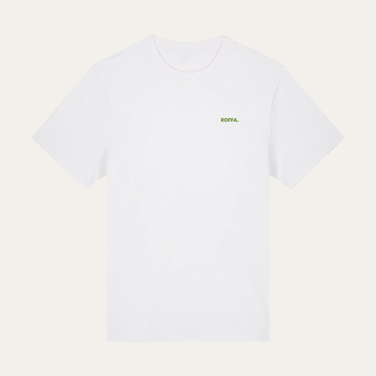 ROFFA. t-shirt comfort wit - Sunblessed