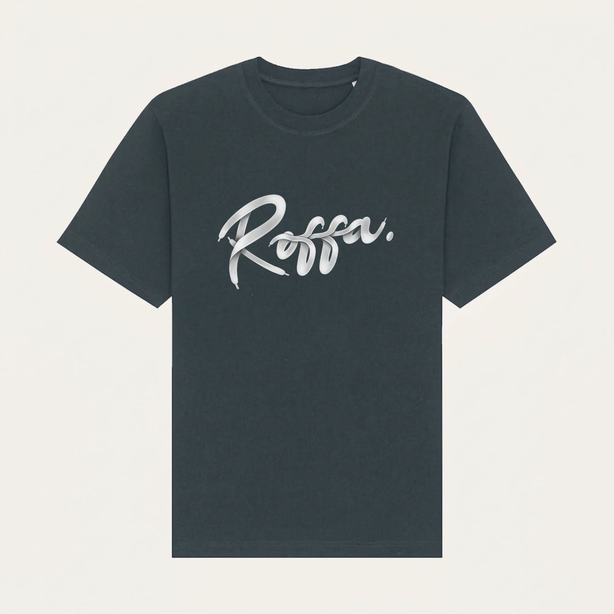 ROFFA. washed oversized t-shirt - Lace