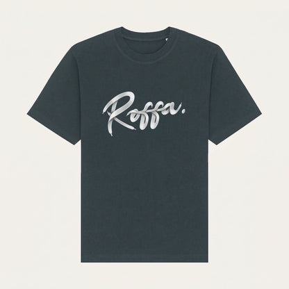 ROFFA. washed oversized t-shirt - Lace