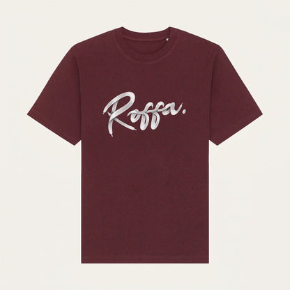 ROFFA. washed oversized t-shirt - Lace