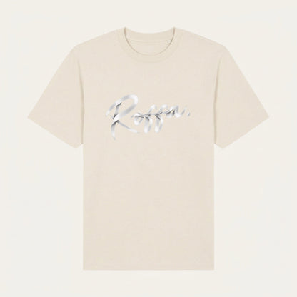 ROFFA. washed oversized t-shirt - Lace