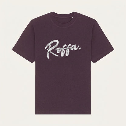 ROFFA. washed oversized t-shirt - Lace