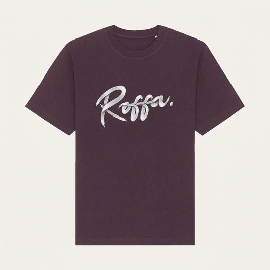 ROFFA. washed oversized t-shirt - Lace