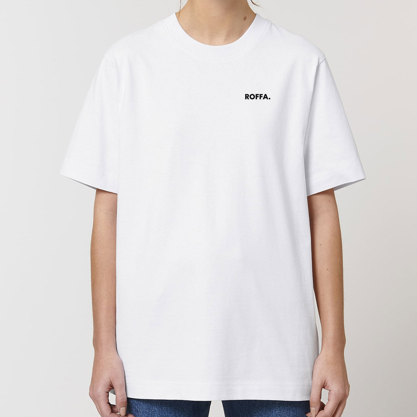 ROFFA. heavy t-shirt oversized - de Kuip - 100% organisch katoen