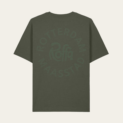 ROFFA. t-shirt regular - Maasstad rond - 100% organisch katoen