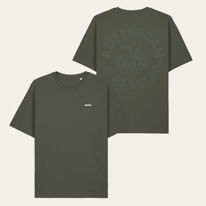 ROFFA. t-shirt regular - Maasstad rond - 100% organisch katoen