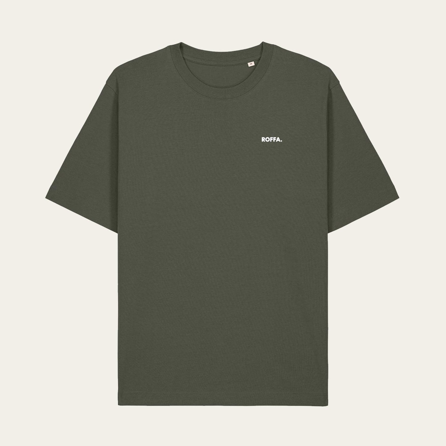 ROFFA. t-shirt regular - Maasstad rond - 100% organisch katoen