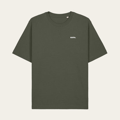ROFFA. t-shirt regular - Maasstad rond - 100% organisch katoen