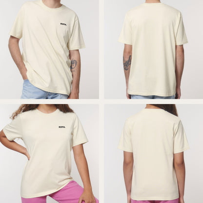 ROFFA. t-shirt regular - 100% organisch katoen - logo links