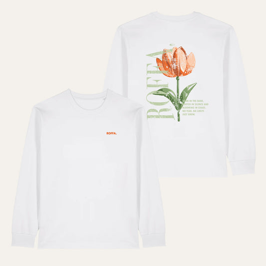 ROFFA. t-shirt oversized long sleeve - Kingsday '26 - Oranje tulip
